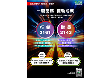 一套密碼 雙軌成就