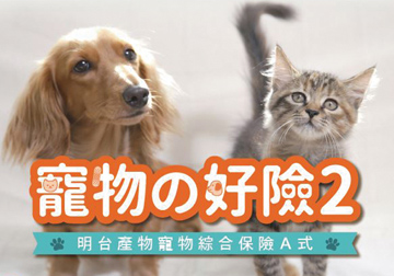 日本同步最新保單設計 無續保年齡上限的寵物醫療險 